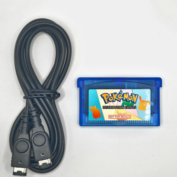 Pokémon Ultimate Event Distribution Cartridge For GBA + Cable Link Cord Included