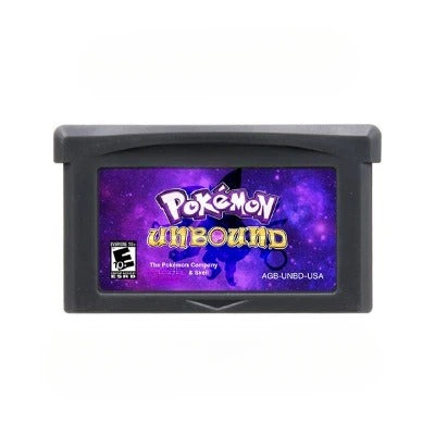 Pokemon Unbound GBA Game Cartridge 32 Bit Video Game