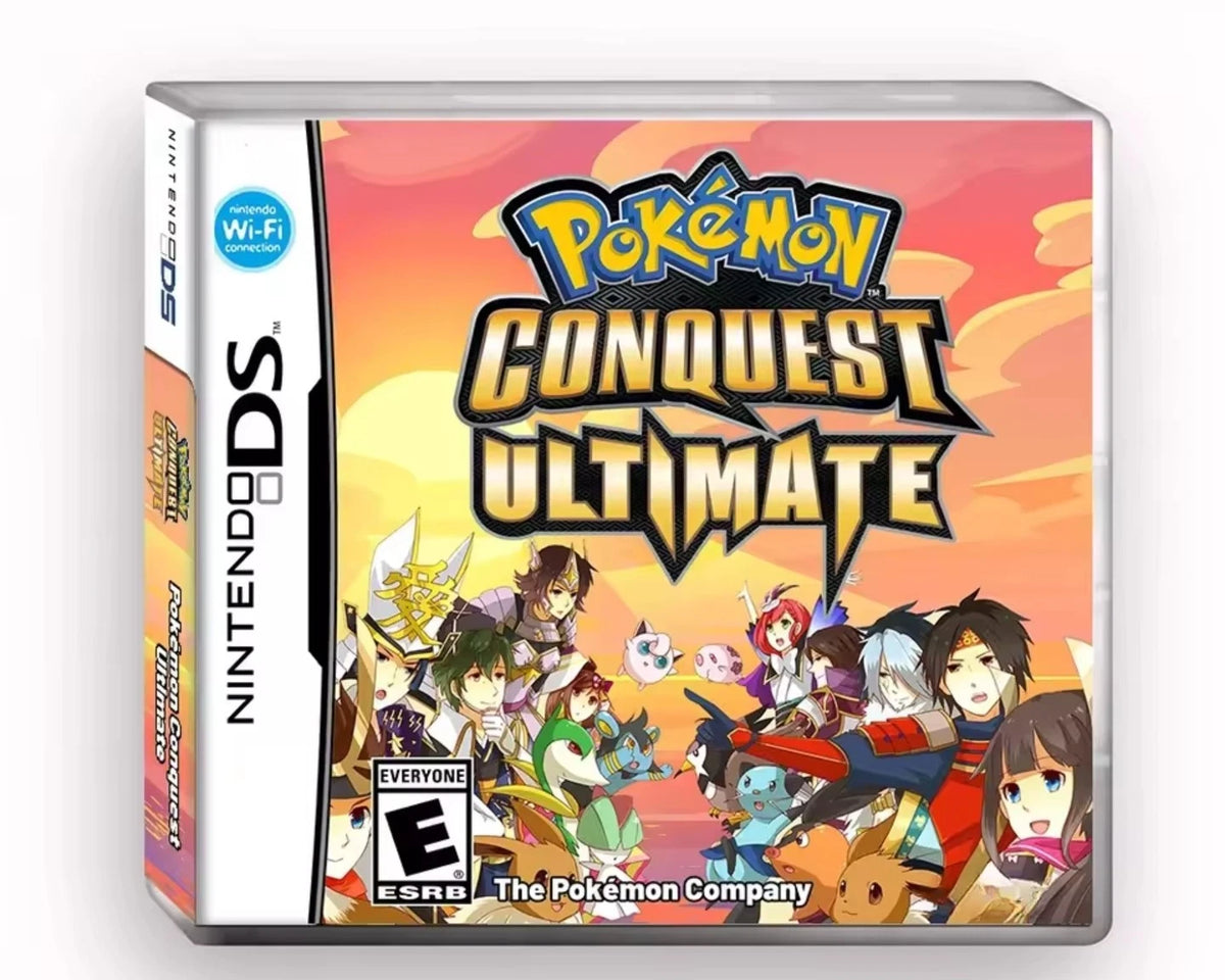 Pokémon Conquest: The Ultimate NDS Game Card Pokémon Game English language